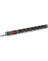 Listwa zasilająca DIGITUS 19'' 1U  7 gniazd 16A 2m - nr 24