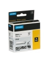 ETYKIETA RHINO WINYLOWA 24mm CZARNY/BIAŁY 1805430 - nr 38