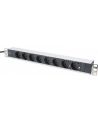 Listwa zasilająca DIGITUS 19'' 1U  8 gniazd 16A 2m - nr 19