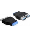 ADAPTER USB 3.0 PIN HEADER->2XUSB 3.0(F) DELOCK - nr 20