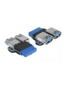 ADAPTER USB 3.0 PIN HEADER->2XUSB 3.0(F) DELOCK - nr 21