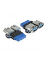 ADAPTER USB 3.0 PIN HEADER->2XUSB 3.0(F) DELOCK - nr 9