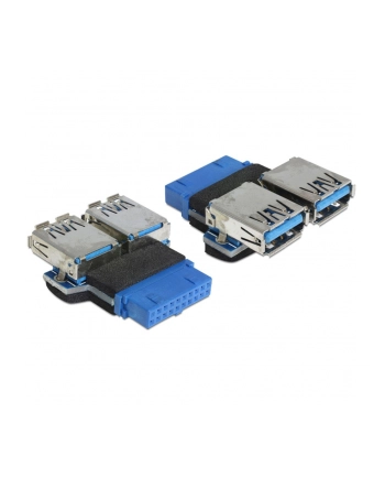 ADAPTER USB 3.0 PIN HEADER->2XUSB 3.0(F) DELOCK