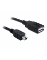 KABEL USB MINI 2.0 AM->USB AF 50CM DELOCK - nr 3
