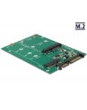 ADAPTER SATA 22PIN->M.2 NGFF NA PŁYTCE 2.5'' DELOCK - nr 23