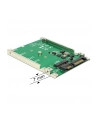 ADAPTER SATA 22PIN->M.2 NGFF NA PŁYTCE 2.5'' DELOCK - nr 24