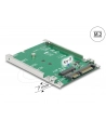 ADAPTER SATA 22PIN->M.2 NGFF NA PŁYTCE 2.5'' DELOCK - nr 26
