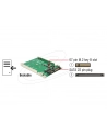 ADAPTER SATA 22PIN->M.2 NGFF NA PŁYTCE 2.5'' DELOCK - nr 27