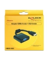 ADAPTER HDMI-A(M)->VGA (F) NA KABLU 25 CM BLACK DELOCK - nr 18