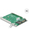 ADAPTER SATA 22PIN->M.2 NGFF NA PŁYTCE 2.5'' DELOCK - nr 28