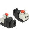 ADAPTER TERMINAL BLOCK (2PIN)(PUSH BUTTON)->DC 5.5 X 2.1MM(F) DELOCK - nr 9