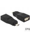 ADAPTER USB MICRO BM->AF USB 2.0 OTG DELOCK (65549) - nr 42