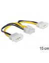 KABEL ZASILAJĄCY WEW EPS 8PIN-> 2X MOLEX DELOCK - nr 10