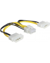 KABEL ZASILAJĄCY WEW EPS 8PIN-> 2X MOLEX DELOCK - nr 14