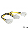 KABEL ZASILAJĄCY WEW EPS 8PIN-> 2X MOLEX DELOCK - nr 1