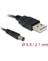 ''KABEL USB ZASILAJĄCY 5.4MM DO HUBA USB 1M DELOCK'' - nr 12