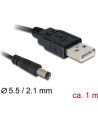 ''KABEL USB ZASILAJĄCY 5.4MM DO HUBA USB 1M DELOCK'' - nr 14