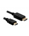 KABEL DISPLAYPORT M->HDMI M 2M GOLD DELOCK - nr 2