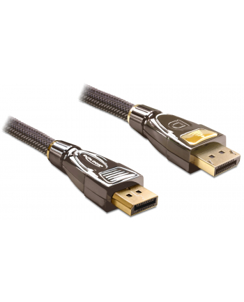 KABEL DISPLAYPORT M-> DISPLAYPORT M 2M GOLD PREMIUM BLISTER DELOCK