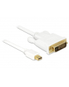 ''KABEL DISPLAYPORT MINI(M)->DVI-D(M)(24+1) DUAL LINK 3M DELOCK'' - nr 2