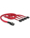 KABEL SAS 36PIN MINI (SFF 8087)->SATA 7PIN X4 50 CM DELOCK - nr 3