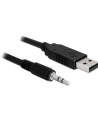 ''KABEL USB 2.0(AM)->SERIAL TTL 3,5MM JACK 3,3V 1,8M DELOCK'' - nr 1