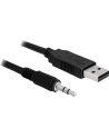 ''KABEL USB 2.0(AM)->SERIAL TTL 3,5MM JACK 3,3V 1,8M DELOCK'' - nr 5