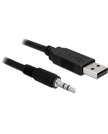 ''KABEL USB 2.0(AM)->SERIAL TTL 3,5MM JACK 3,3V 1,8M DELOCK''