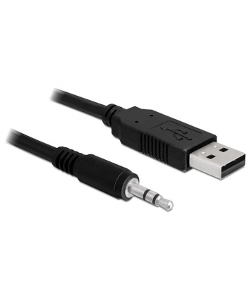 ''KABEL USB 2.0(AM)->SERIAL TTL 3,5MM JACK 5V 1,8M DELOCK''