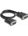 KABEL DVI-D(M)(24+1)->DVI-D(M)(24+1) 0.5M DUAL LINK NIKLOWANE STYKI DELOCK - nr 22