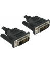 KABEL DVI-D(M)(24+1)->DVI-D(M)(24+1) 0.5M DUAL LINK NIKLOWANE STYKI DELOCK - nr 23