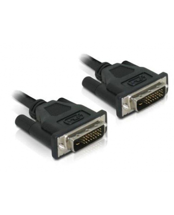KABEL DVI-D(M)(24+1)->DVI-D(M)(24+1) 0.5M DUAL LINK NIKLOWANE STYKI DELOCK nr 2