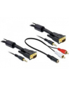 ''KABEL VGA M/M 2M FERRYT +AUDIO DELOCK'' - nr 1