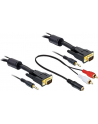 ''KABEL VGA M/M 2M FERRYT +AUDIO DELOCK'' - nr 8