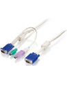 KABEL KVM M/M 1.8M USB+PS2 LEVEONE - nr 11