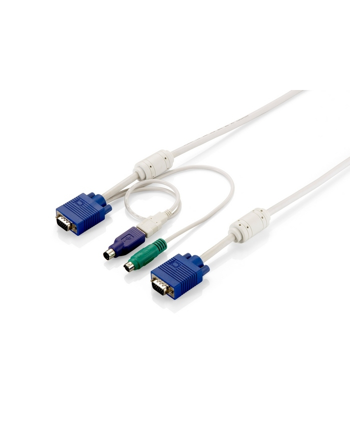 KABEL KVM M/M 1.8M USB+PS2 LEVEONE główny