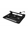 PODSTAWKA POD LAPTOP COOLER MASTER NOTEPAL U3 PLUS BLACK(ALUMINIOWA, DO 19'', 3 WENTYLATORY) - nr 32