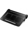 PODSTAWKA POD LAPTOP COOLER MASTER NOTEPAL U3 PLUS BLACK(ALUMINIOWA, DO 19'', 3 WENTYLATORY) - nr 53