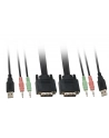 PRZEŁĄCZNIK KVM 2/1 DVI AUTO COMPACT+ KABLE LEVELONE (KVM-0260) - nr 9