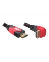 KABEL HDMI-HDMI PREMIUM KĄTOWY LEWY RED DÓŁ 2M DELOCK - nr 12