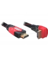 KABEL HDMI-HDMI PREMIUM KĄTOWY LEWY RED DÓŁ 2M DELOCK - nr 1