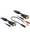 ''KABEL VGA M/M 2M FERRYT +AUDIO DELOCK'' - nr 3