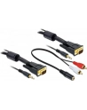 ''KABEL VGA M/M 2M FERRYT +AUDIO DELOCK'' - nr 9