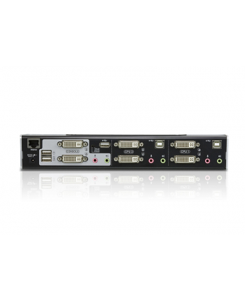 2-PORT USB 2.0 DVI DUAL VIEW KVMP SWITCH W/1.8M W/EU ADP