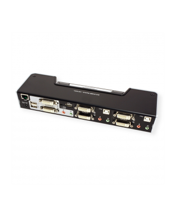 2-PORT USB 2.0 DVI DUAL VIEW KVMP SWITCH W/1.8M W/EU ADP