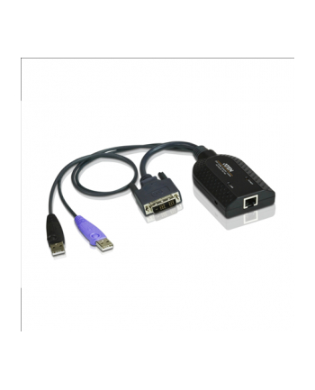 DVI USB VIRTUAL MEDIA KVM ADAPTER CABLE WITH SMART CARD READER