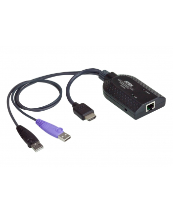HDMI USB VIRTUAL MEDIA KVM ADAPTER CABLE WITH SMART CARD READER