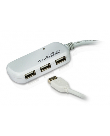 USB 2.0  4-Port  Hub with Extension Cable 12m