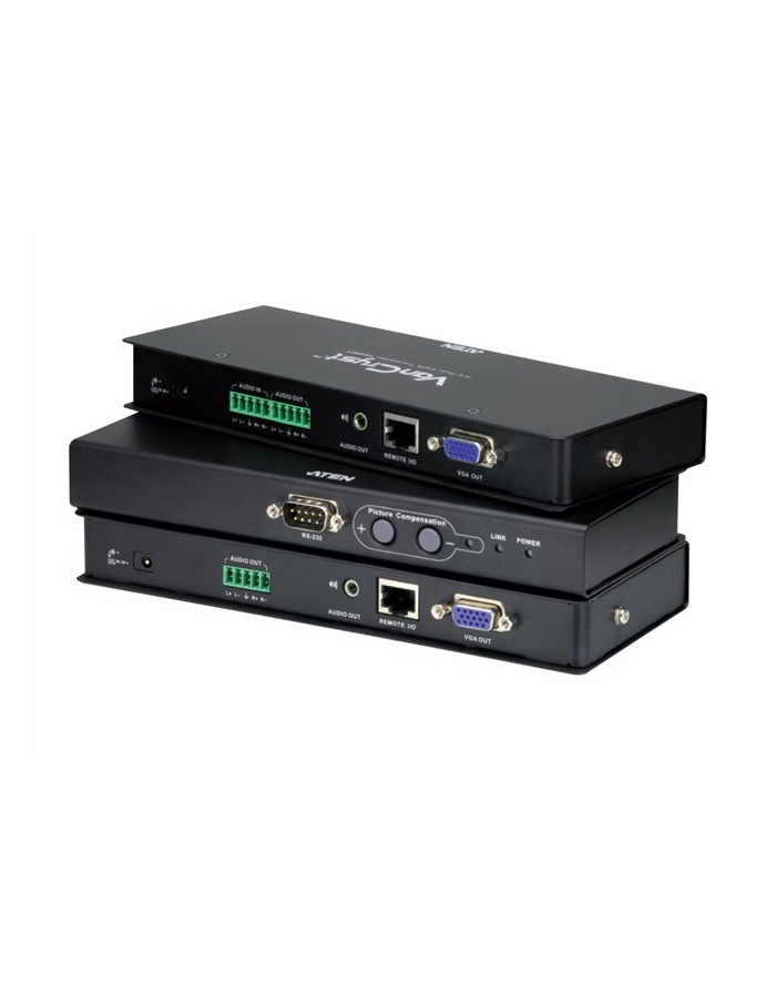 A/V Over Cat5 Transmitter W/230V ADP. BALANCED AUDIO; RS232 główny