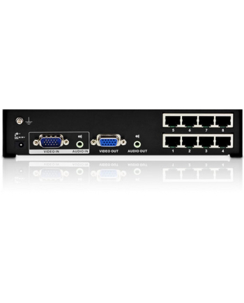 8 PORT A/V OVER CAT5 SPLITTER